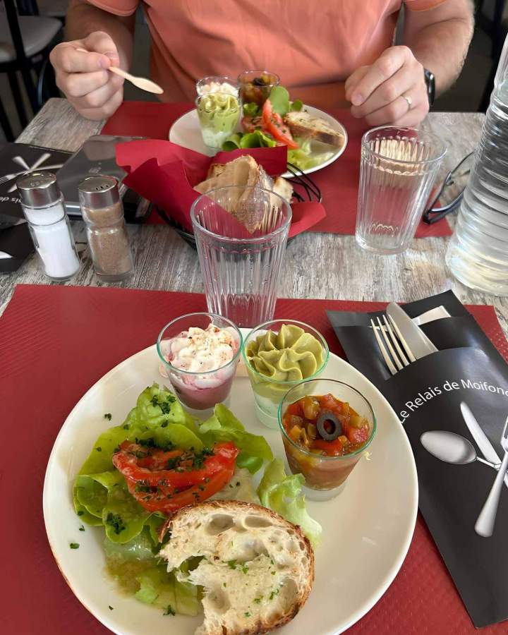 Cuisine traditionnelle française à Pusignan